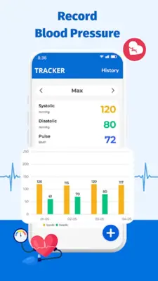 Blood Pressure Pro BP Tracker android App screenshot 0